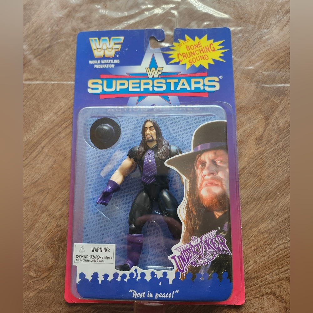 WWE WWF Superstars Series 2 The Undertaker Action Figure 1996 JAKKS TITAN SPORT